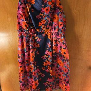 Sleeveless Satiny Dress